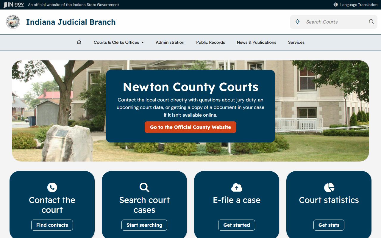 Newton County court records after jail arrest court search source
